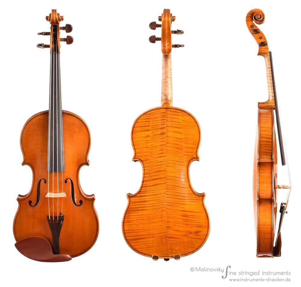  Deutsche Violine, ca. 1860